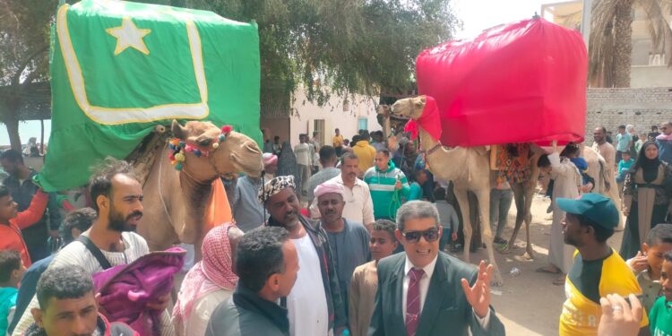 قصور الثقافة توثق جولة المحمل في إحتفالات أهالي القصير