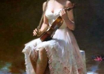 أمام شباك بيتها …