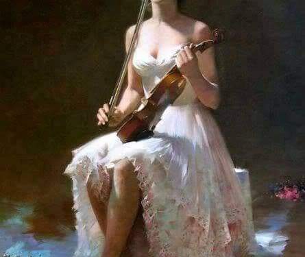 أمام شباك بيتها …