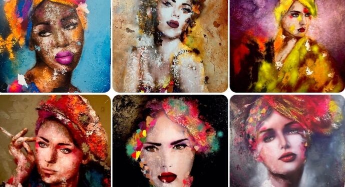 تعرف على مسيرة الفنانة التشكيلية   سناء هيشري …