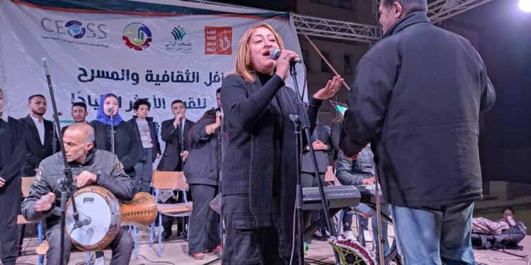 ختام طربي لثلاثة أيام  بقافلة قرية سعد زغلول