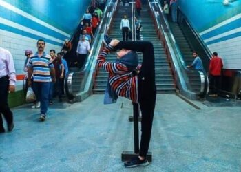 احتراف شيماء للجمباز …