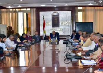 محافظ الأقصر يبحث الموقف التنفيذي لمشروعات حياة كريمة