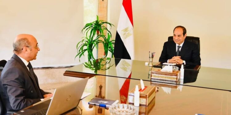 الرئيس السيسى يجتمع بوزير العدل لسرعة إنجاز قضايا المواطنين …