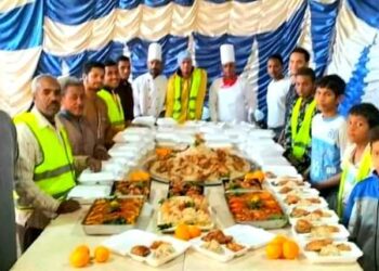 مطبخ حق الفقير بنجع الندافين إطعام الطعام وجبر الخواطر  على الله