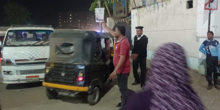 عادل شرشر يحل مشكلة الاختناق المرورى لطريق مسجد الرحمن