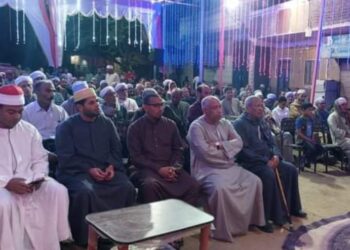 قرية الديمقراط تنظم حفل تأبين لرجل الخير شعبان بسطاوى والرزيقي يشعل القلوب .