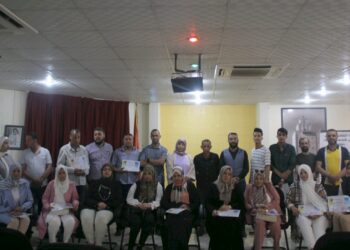 حفل إنهاء دورة تدريبية ” المحترف الاكسل والأرشيف الكترونى”