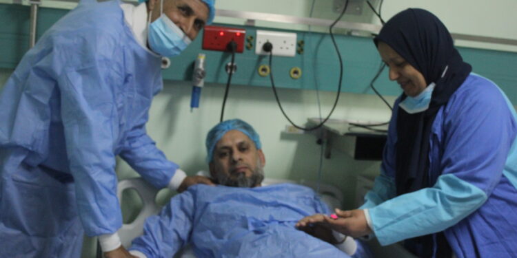 افتتاح غرفة العمليات بمستشفي الهواري العام