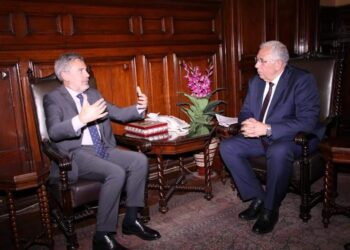 وزير الزراعة يبحث مع السفير الإيطالي بالقاهرة سبل تعزيز الاستثمارات