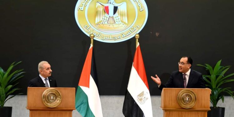 رئيس الوزراء ونظيره الفلسطيني يعقدان مؤتمر صحفي
