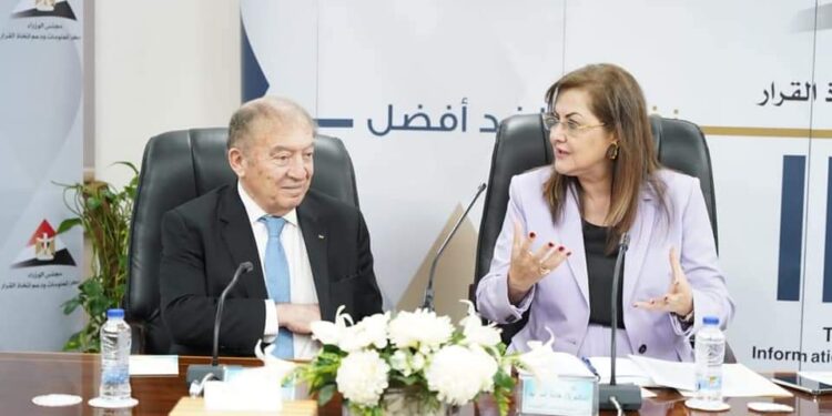 وزيرة التخطيط والتنمية الاقتصادية تلتقي وزير الإقتصاد الفلسطيني