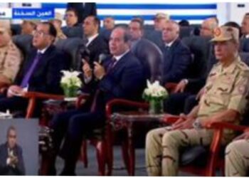 السيسي يوجه الشكر للمساهمين في خروج مجمع مصانع الكوارتز للنور