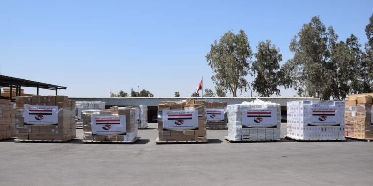 مصر ترسل مساعدات طبية إهداء للشعب السودانى الشقيق ..