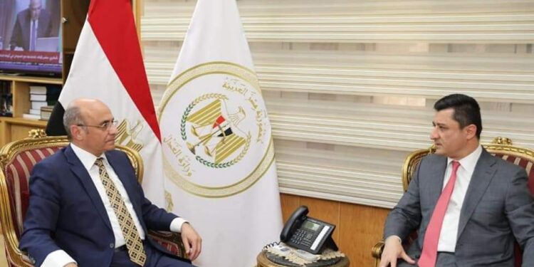 وزير العدل يستقبل نظيره العراقي