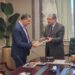 وزير الكهرباء والطاقة المتجددة يستقبل سفير الهند بالقاهرة