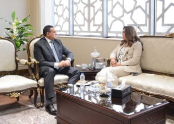 وزير التنمية المحلية يتابع مع محافظ دمياط معدلات توريد القمح