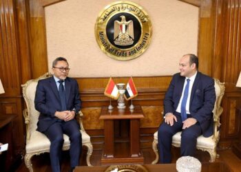 وزير التجارة والصناعة يبحث مع نظيره الإندونيسي سبل تعزيز التعاون التجاري والصناعي
