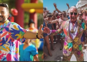 حمادة هلال يشارك ملك إنجلترا إحتفالات التتويج