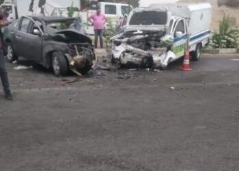 مصرع شخصين واصابة ثلاثه ٱخرين اثر حادث سير بالطود جنوب الاقصر