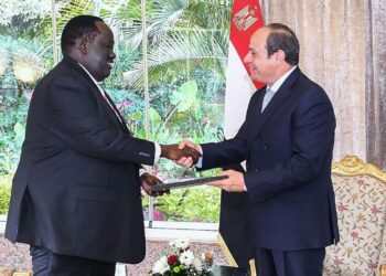 السيسي يتسلم رسالة من سلفا كير بشأن تطور الأوضاع في السودان