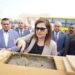 وزيرة التخطيط والتنمية الاقتصادية تضع حجر الأساس لمركز خدمات مصر بالعريش
