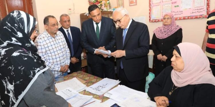 وزير التعليم يزور محافظة الدقهلية لمتابعة  سير إمتحانات الشهادة الإعدادية