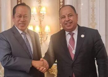 د. معيط .. فى لقائه مع نائب وزير المالية الماليزى