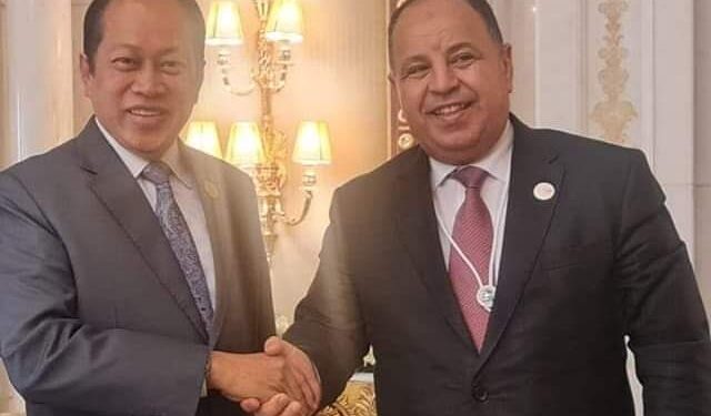 د. معيط .. فى لقائه مع نائب وزير المالية الماليزى