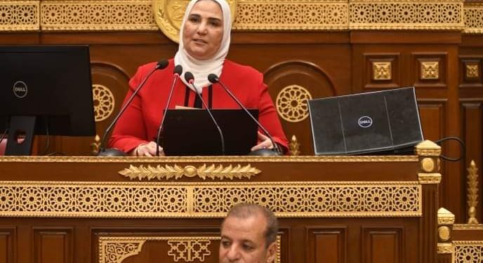 وزيرة التضامن الاجتماعي تشارك في الجلسة العامة لمجلس الشيوخ …