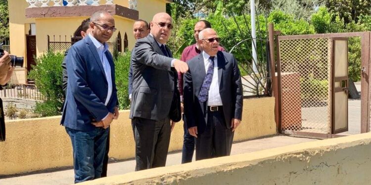 وزير الإسكان ومحافظ بورسعيد يتفقدان منظومة مياه الشرب