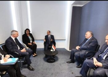 السيسى يلتقى مع السيد “برونو لومير” وزير الاقتصاد والمالية الفرنسي.