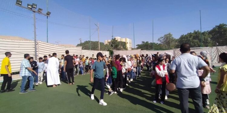 وزارة الشباب والرياضة تواصل تنفيذ مبادرة العيد