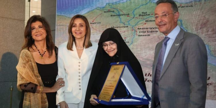 وزيرة الثقافة تشهد احتفالية المتحف القومي للحضارة