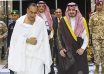 رئيس الوزراء يشهد حفل أقامه ولى العهد السعودى تكريماً لوفود الحج