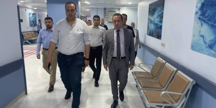 رئيس هيئة الرعاية الصحية يتفقد مستشفى شرم الشيخ الدولى