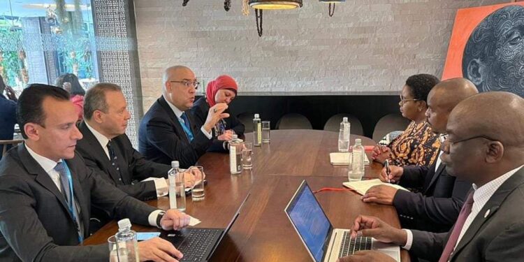 وزير الإسكان يلتقى نظيرته بجنوب إفريقيا لبحث سبل التعاون بين البلدين