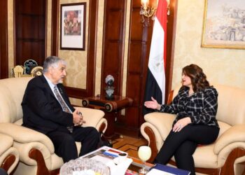 وزيرة الهجرة تستقبل خبيراً مصرياً في مجال البترول والآبار