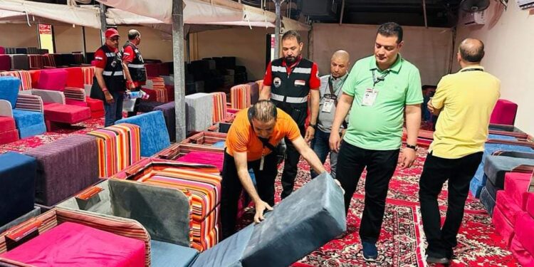 البعثة الرسمية لحج الجمعيات الأهلية تعلن جاهزيتها لتصعيد الحجاج إلى عرفات..غدًا الاثنين