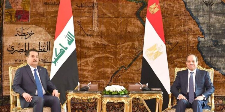 يستقبل الرئيس السيسي رئيس وزراء العراق …
