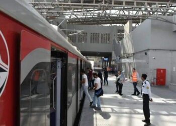 انتظام حركة تشغيل القطارات في خطوط المترو الثلاثة