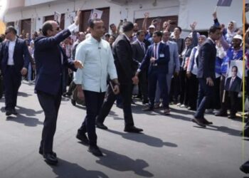 استقبال السيسي بالزغاريد في «الأبعادية»