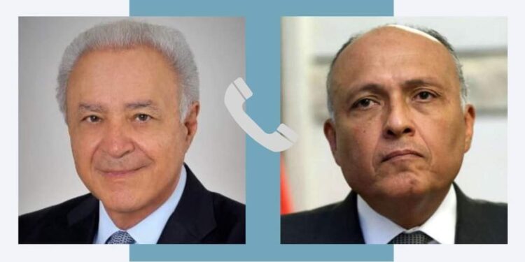 اتصال تليفوني بين وزير خارجتي مصر واليونان الجديد …