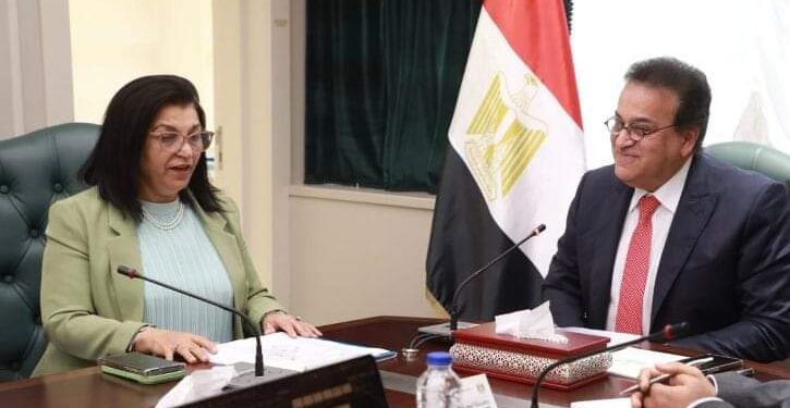 وزير الصحة يلتقي وممثل منظمة الصحة العالمية