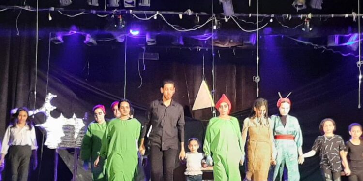 ختام العرض المسرحي”جزيرة الحياة” بالدقهلية