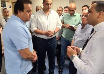 وزير الصحة والسكان يشيد بجودة تنفيذ الأعمال الإنشائية …