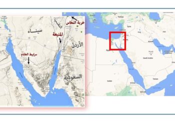 سيناء وفلسطين …أقدم جيوبوليتيك في التاريخ …!!