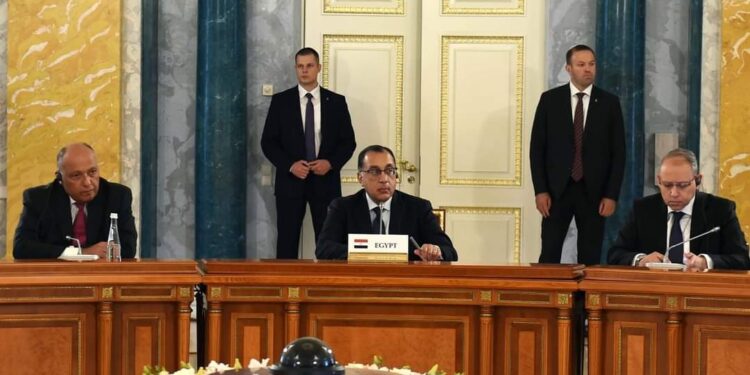 رئيس الوزراء يُشارك فى الإجتماع لرؤساء المبادرة الأفريقية