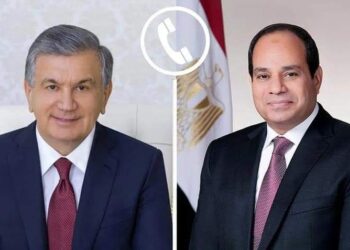 السيسى يتلقى اتصالاً هاتفياً من الرئيس شوكت ميرضياييف …