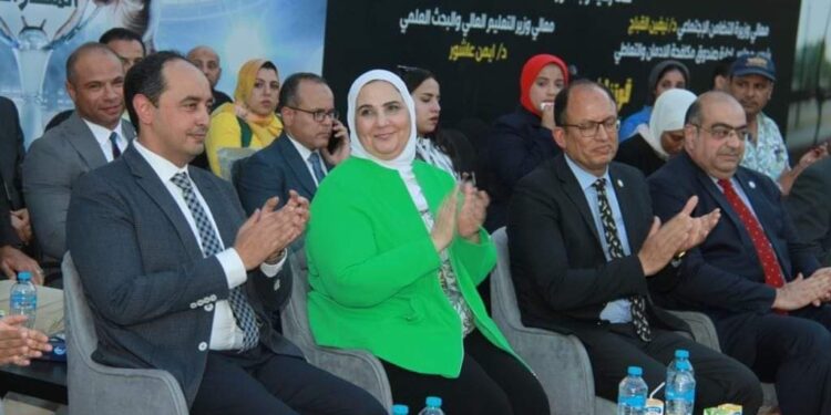 وزيرة التضامن الاجتماعي تشهد فعاليات الاحتفال باليوم العالمي لمكافحة تعاطى المخدرات